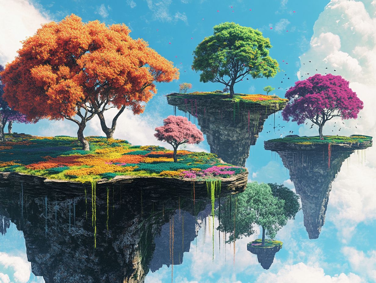 How does AI generate pictures from a text description?